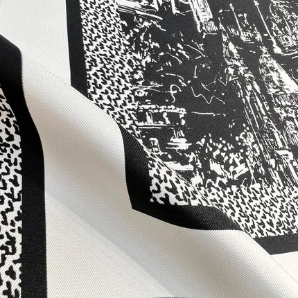 DIOR 26S SCARF 90CM IN SILK 198372