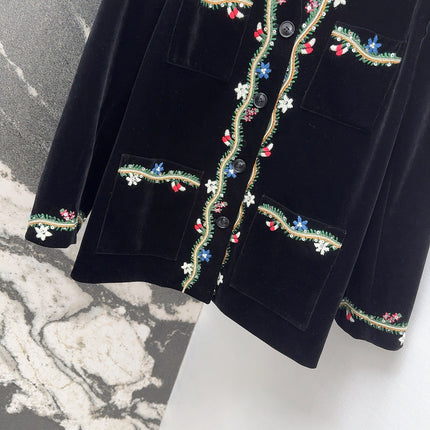VALENTINO 26S VELVET JACKET STYLE 81