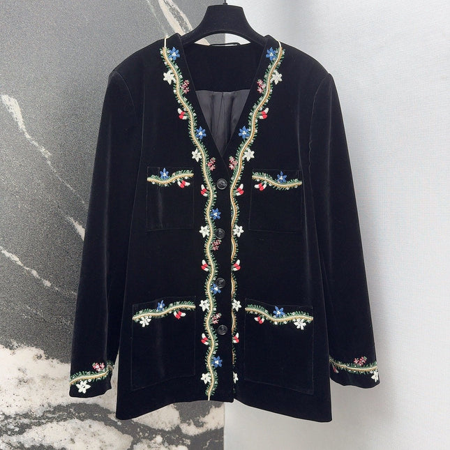 VALENTINO 26S VELVET JACKET STYLE 81