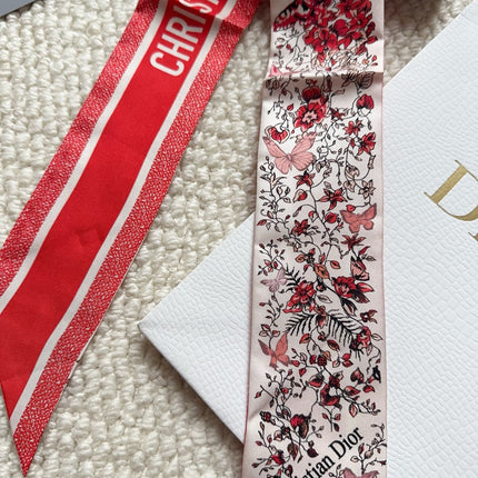DIOR 26S SCARF 100CM IN SILK 295416