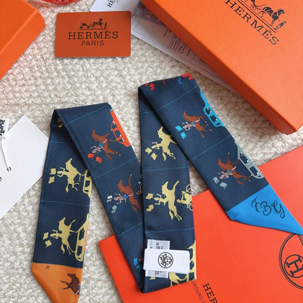 HERMES 26S SCARF 86 IN SILK 309600