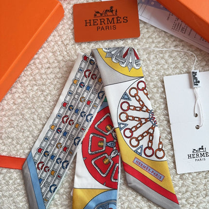 HERMES 26S SCARF 86 IN SILK 309607