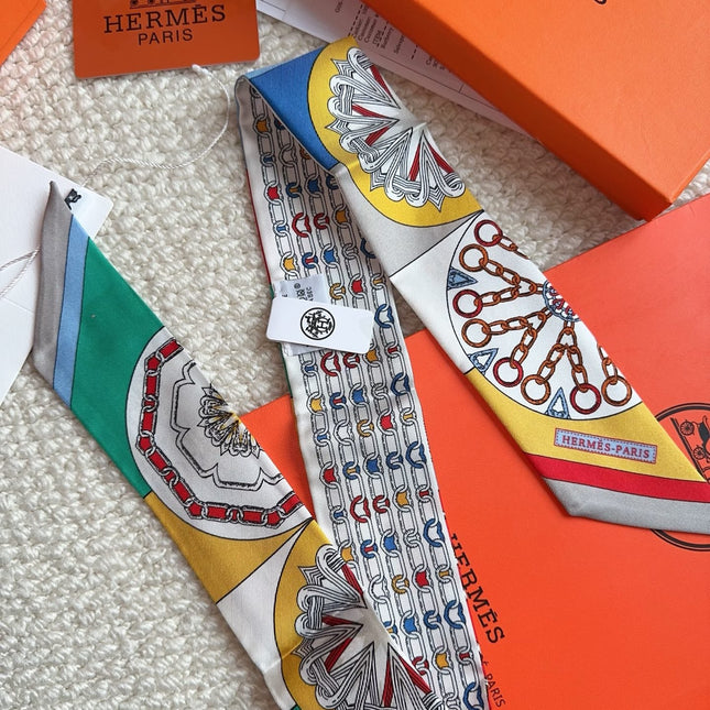 HERMES 26S SCARF 86 IN SILK 309607