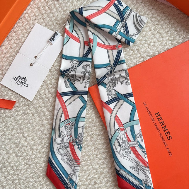 HERMES 26S SCARF 86 IN SILK 309611