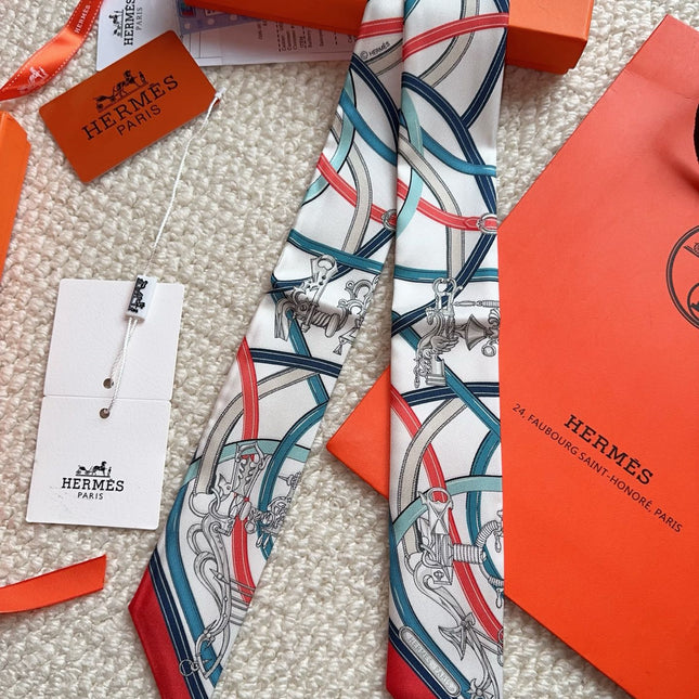 HERMES 26S SCARF 86 IN SILK 309611