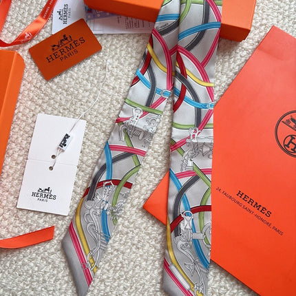 HERMES 26S SCARF 86 IN SILK 309612