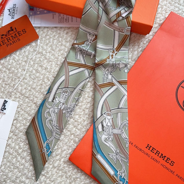 HERMES 26S SCARF 86 IN SILK 309613