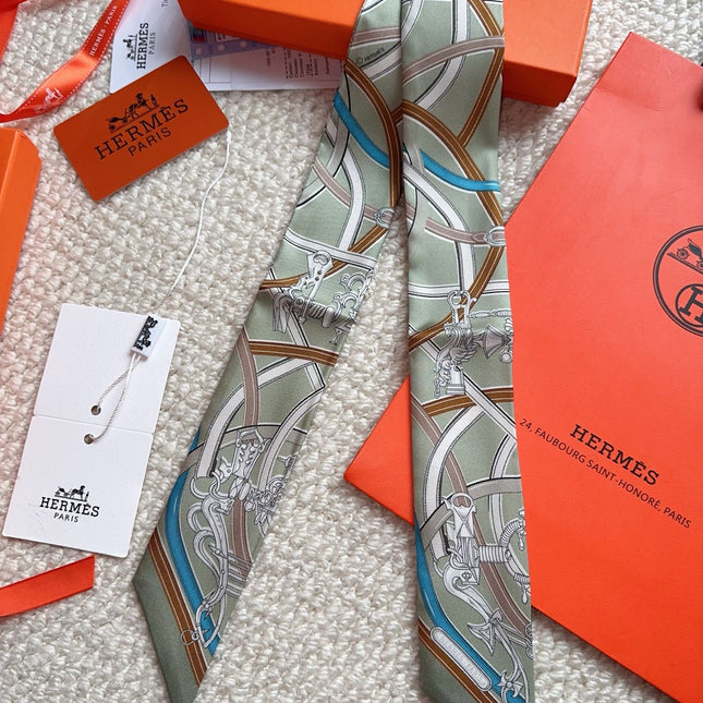 HERMES 26S SCARF 86 IN SILK 309613