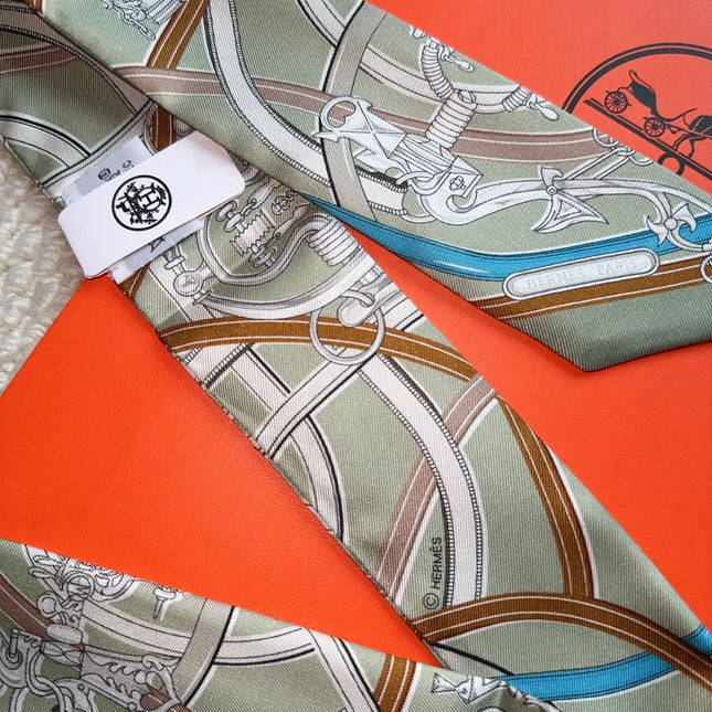 HERMES 26S SCARF 86 IN SILK 309613