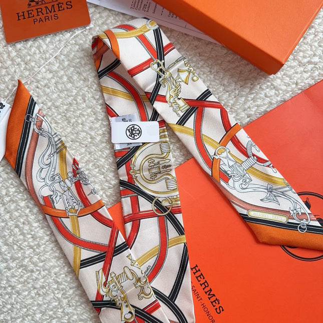 HERMES 26S SCARF 86 IN SILK 309614