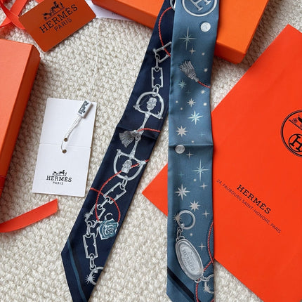 HERMES 26S SCARF 86 IN SILK 309616