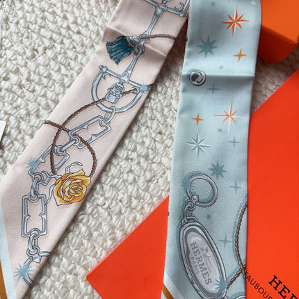 HERMES 26S SCARF 86 IN SILK 309617