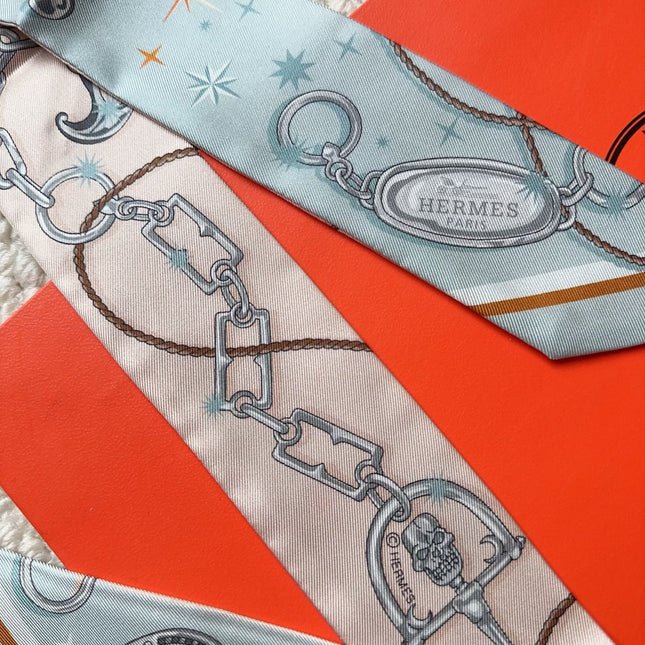 HERMES 26S SCARF 86 IN SILK 309617