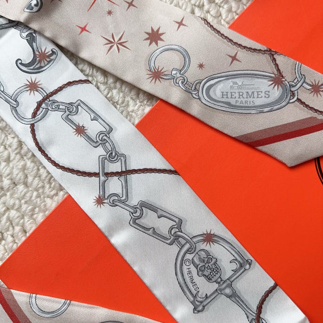 HERMES 26S SCARF 86 IN SILK 309618