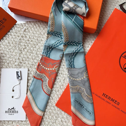 HERMES 26S SCARF 86 IN SILK 309620