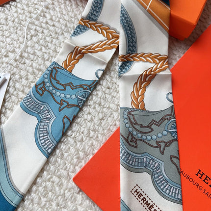 HERMES 26S SCARF 86 IN SILK 309621