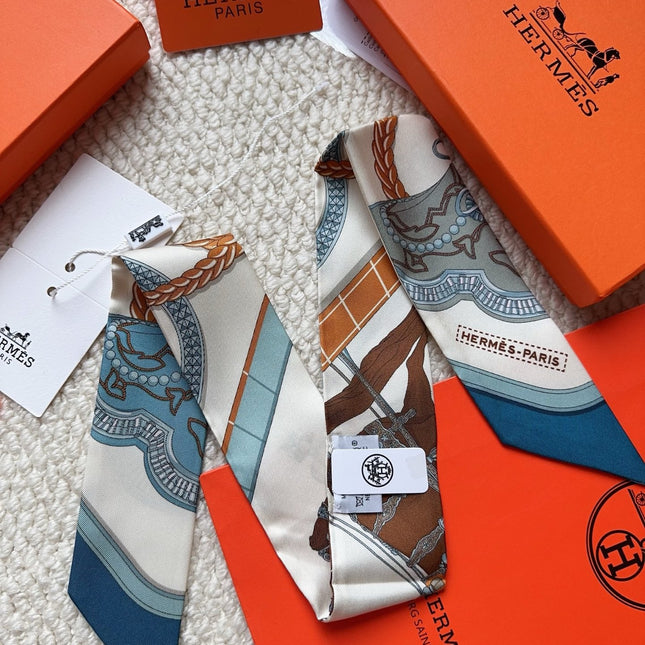 HERMES 26S SCARF 86 IN SILK 309621