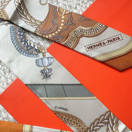 HERMES 26S SCARF 86 IN SILK 309622