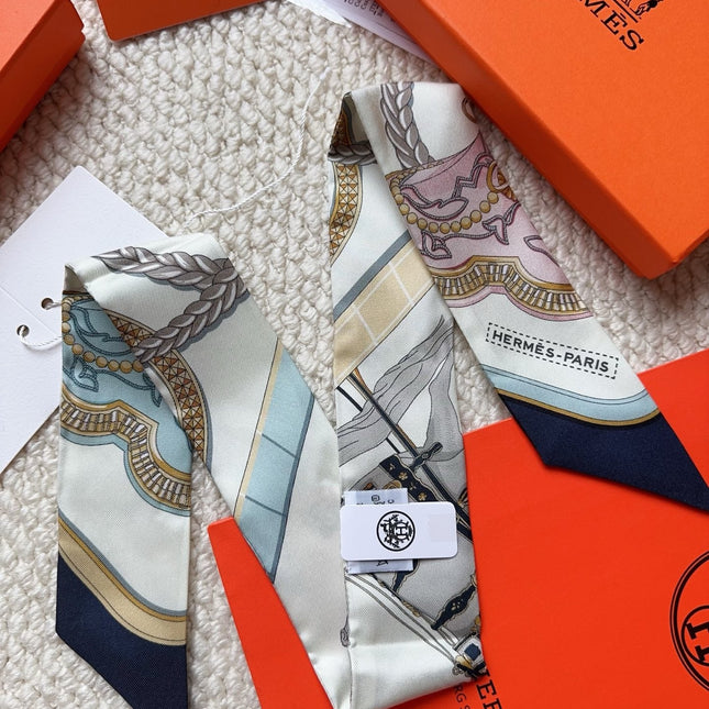 HERMES 26S SCARF 86 IN SILK 309623
