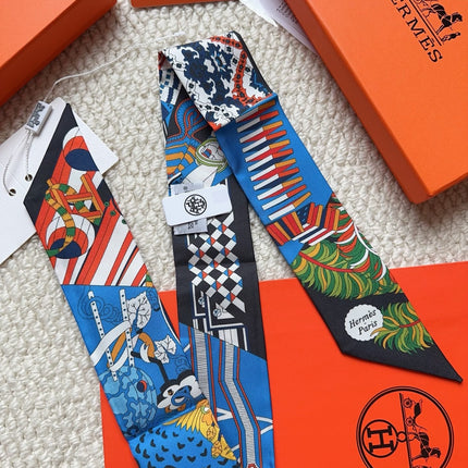 HERMES 26S SCARF 86 IN SILK 309625