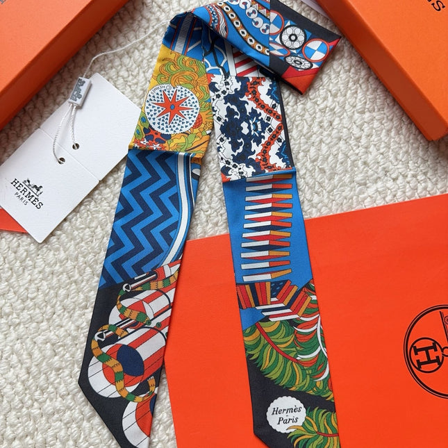 HERMES 26S SCARF 86 IN SILK 309625