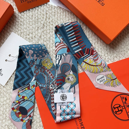 HERMES 26S SCARF 86 IN SILK 309626