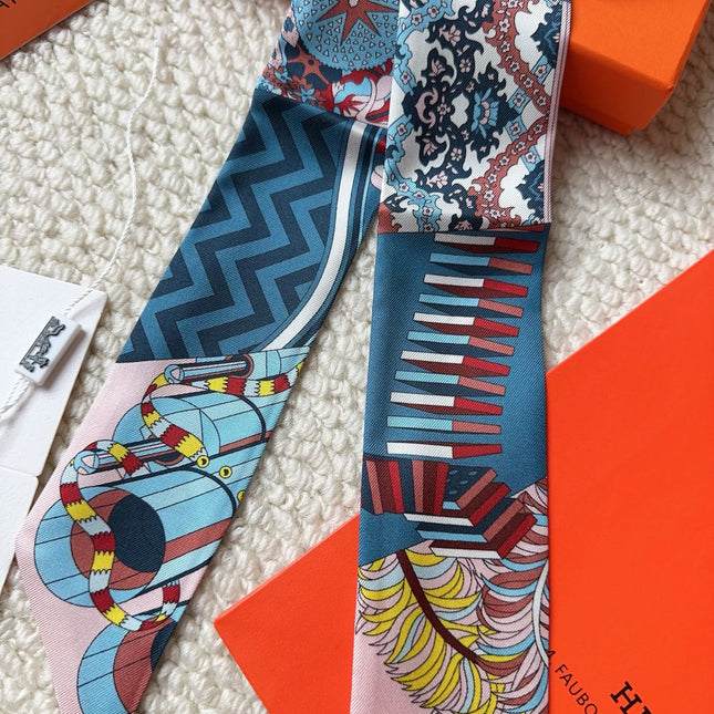 HERMES 26S SCARF 86 IN SILK 309626
