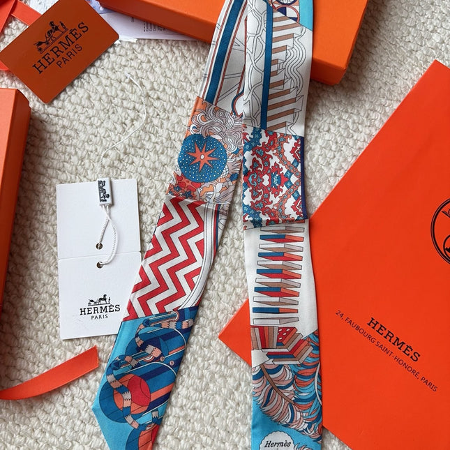 HERMES 26S SCARF 86 IN SILK 309627