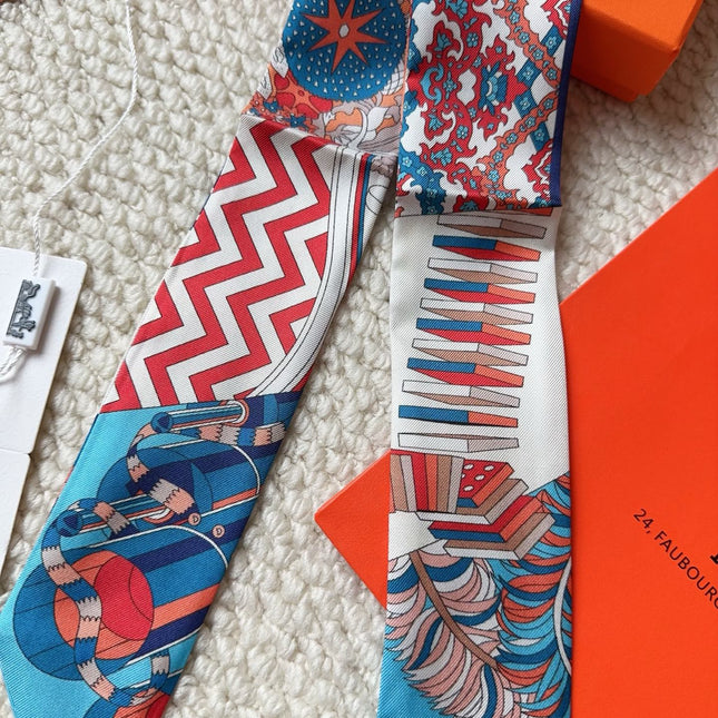 HERMES 26S SCARF 86 IN SILK 309627