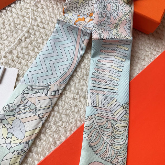 HERMES 26S SCARF 86 IN SILK 309628