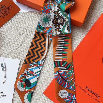 HERMES 26S SCARF 86 IN SILK 309629