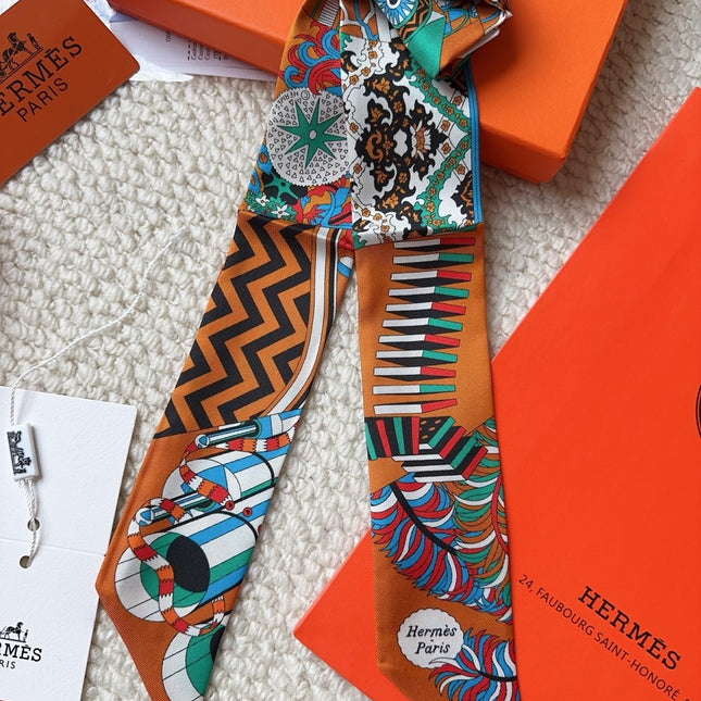 HERMES 26S SCARF 86 IN SILK 309629