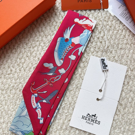 HERMES 26S SCARF 86 IN SILK 309634