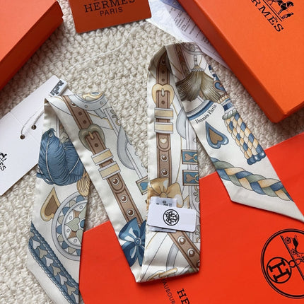 HERMES 26S SCARF 86 IN SILK 309639