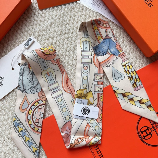 HERMES 26S SCARF 86 IN SILK 309640