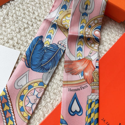 HERMES 26S SCARF 86 IN SILK 309642
