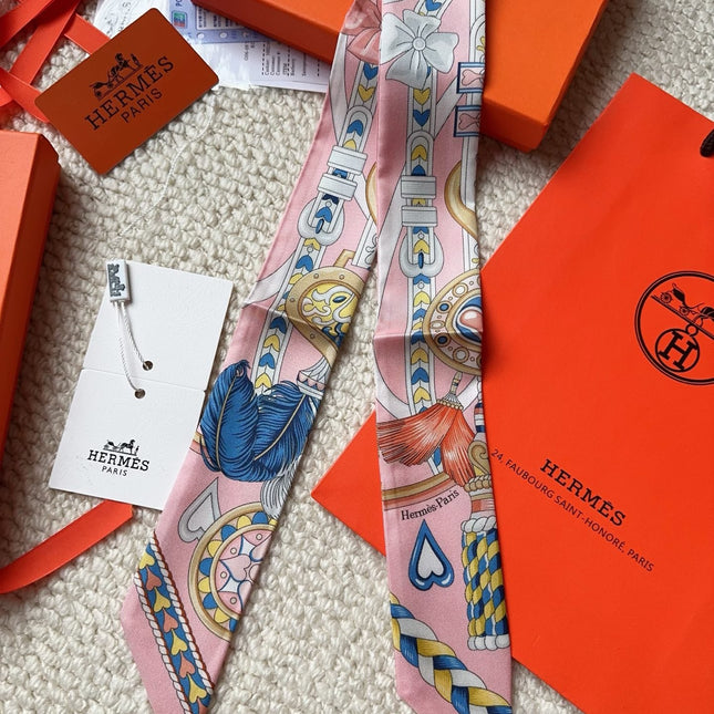 HERMES 26S SCARF 86 IN SILK 309642