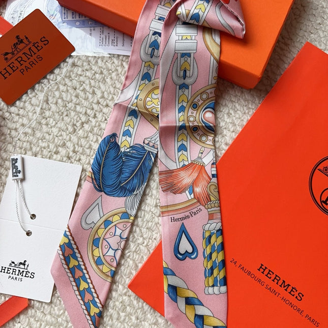 HERMES 26S SCARF 86 IN SILK 309642