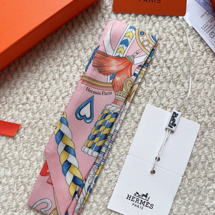 HERMES 26S SCARF 86 IN SILK 309642