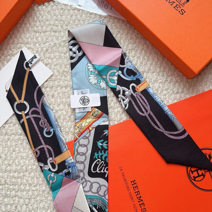 HERMES 26S SCARF 86 IN SILK 309643