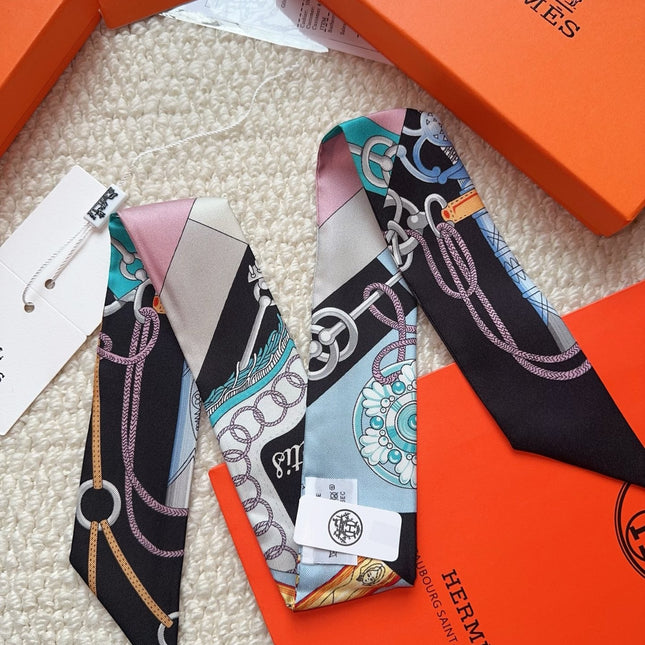 HERMES 26S SCARF 86 IN SILK 309643