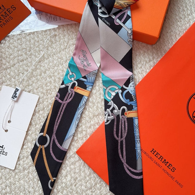 HERMES 26S SCARF 86 IN SILK 309643