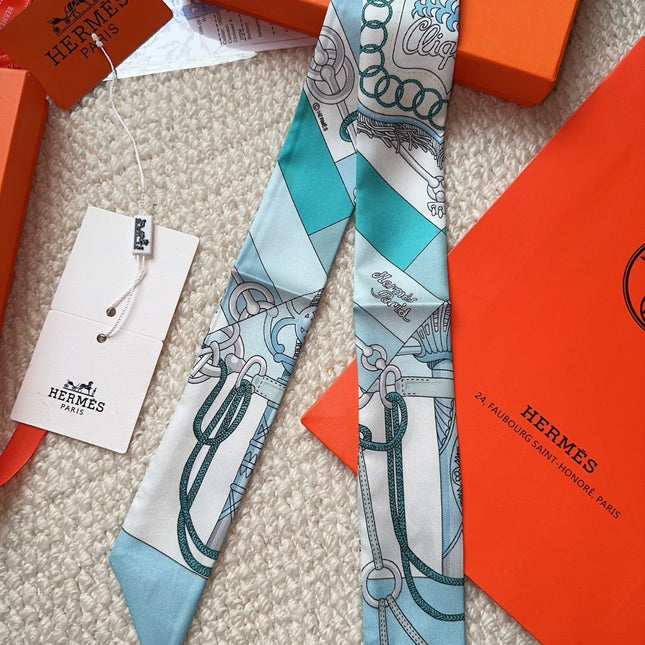 HERMES 26S SCARF 86 IN SILK 309645