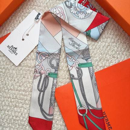 HERMES 26S SCARF 86 IN SILK 309646