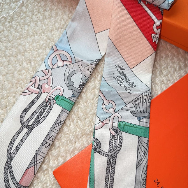 HERMES 26S SCARF 86 IN SILK 309646
