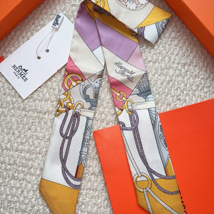 HERMES 26S SCARF 86 IN SILK 309648