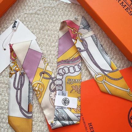 HERMES 26S SCARF 86 IN SILK 309647