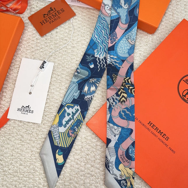 HERMES 26S SCARF 86 IN SILK 309650