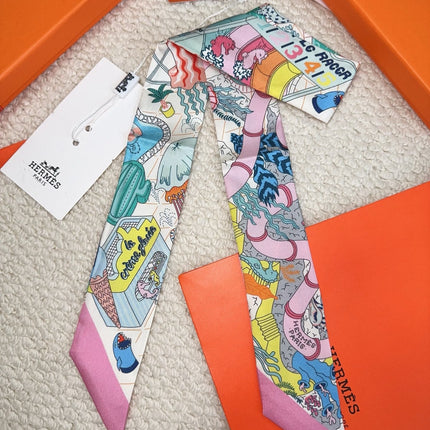 HERMES 26S SCARF 86 IN SILK 309652