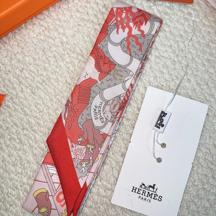 HERMES 26S SCARF 90 IN SILK 309653